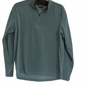 Mondetta Outdoor Project Heathered Dark Seafoam Pullover sz M